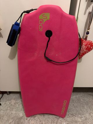 Tabla bodyboard S100 rosa