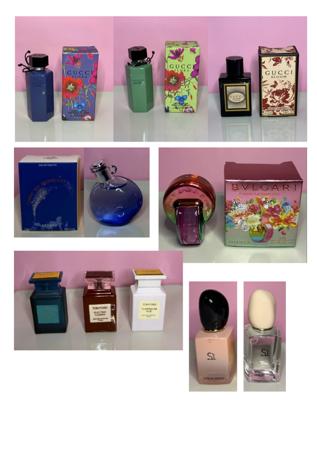 mini perfumes variados