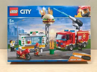 LEGO RESCATE DEL INCENDIO EN LA HAMBURGUESERÍA