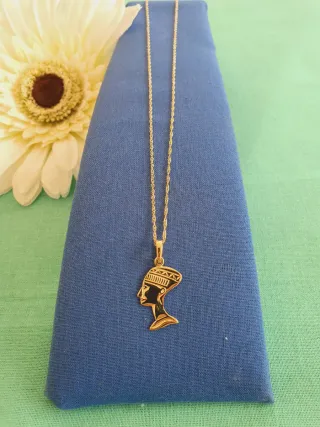 Colgante Nefertiti Oro 18k