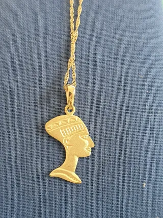 Colgante Nefertiti Oro 18k