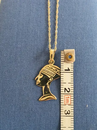 Colgante Nefertiti Oro 18k