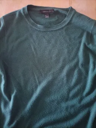 Maglione Cortefiel Verde Taglia L