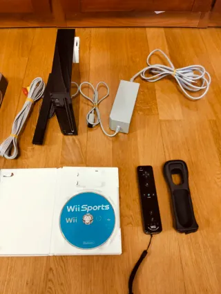 Pack Wii Completo Nintendo Nero