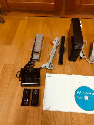 Pack Wii Completo Nintendo Nero