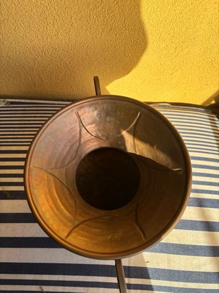 Brocca in rame con manici