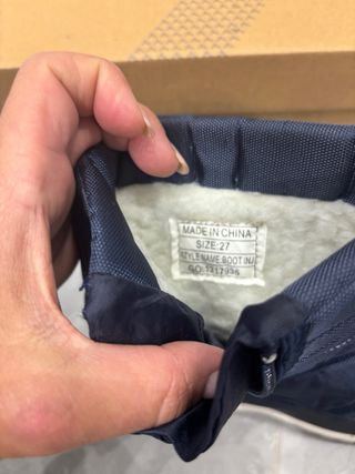 Dopo sci bimbo 8848 blu taglia 27