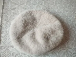 Conjunto Bolso, Cuello y Gorra Parisina Rosa