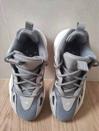 Zapatillas Adidas Mujer Gris y Blanco