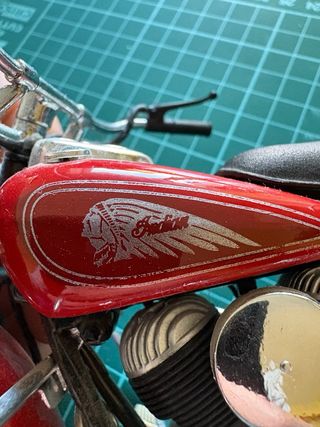 Moto a escala Indian