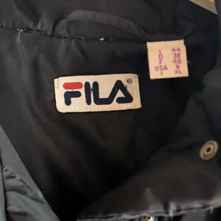 Bomber Fila Vintage Nera