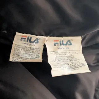 Bomber Fila Vintage Nera