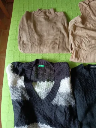 Lote 4 jerseys mujer