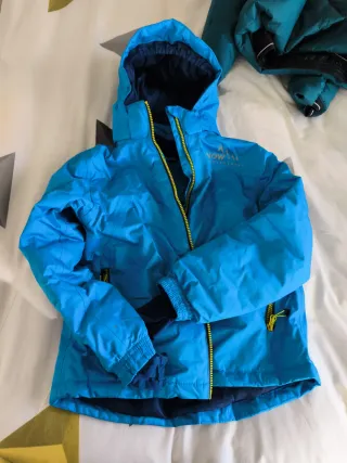 Chaqueta Nieve Esquí Niño Azul