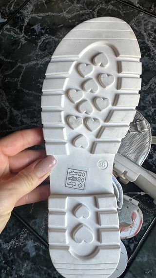 Sandalias Niña Blanco ortopédicos piel naturales