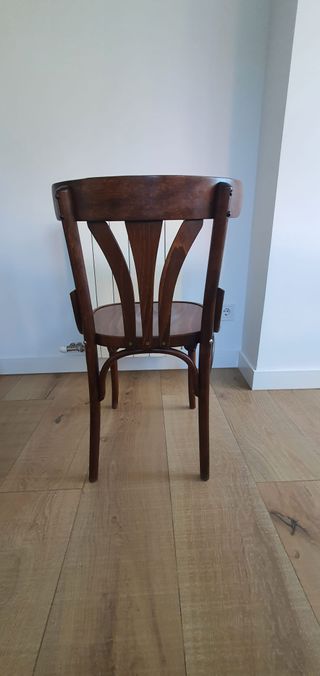 4 Sedie Thonet in Legno Marrone