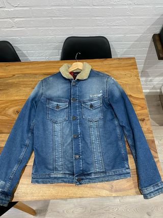 Chaqueta tejana Jack & Jones azul