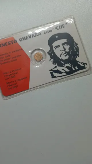 Blister Che Guevara con Moneta