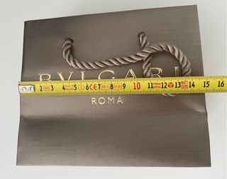 Bolsa regalo Bvlgari Roma pequeña dorada