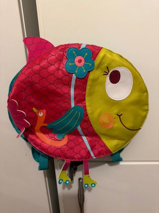Mochila infantil pez