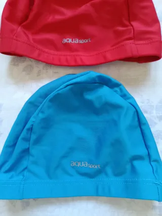 2 Gorros de baño Aquasport