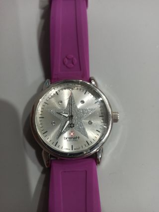 Reloj Brenatt con correa rosa