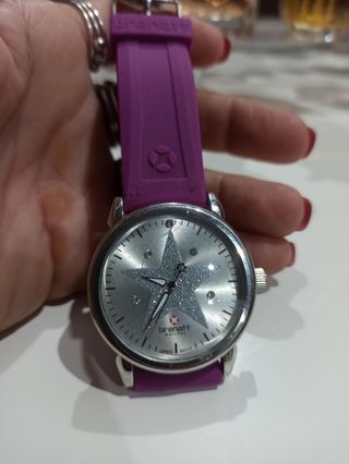 Reloj Brenatt con correa rosa