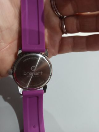 Reloj Brenatt con correa rosa