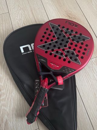 Pala Pádel Nox Ventus Hybrid 12K Xtreme Edu Alonso