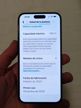 iPhone 16 Plus negro Nuevo