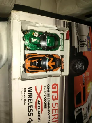 Scalextric Advance GT3 coches 2 x Mercedes AMG GT3