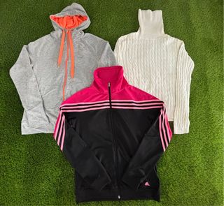 Lote de 3 Prendas: Adidas + Tommy Hilfiger.