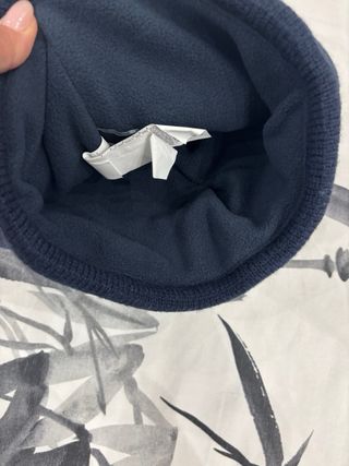 Cappello Kappa Blu e Bianco con Pompon