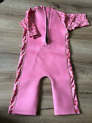 Costume intero rosa fragole