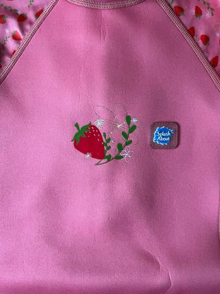 Costume intero rosa fragole