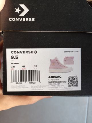 Converse Chuck Taylor All Star Plataforma Rosa