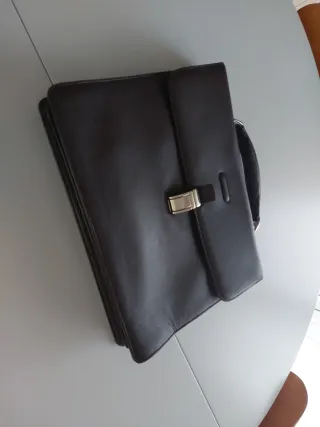 Cartera Piel Marrón Piquadro Nueva