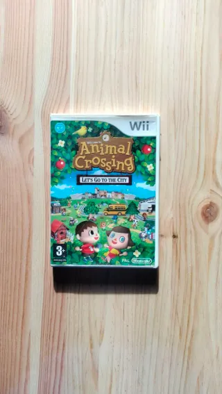 Animal Crossing Let's Go to the City Wii