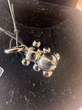 Colgante Tous Oso Zafiros Azul y Plata