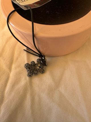 Colgante Tous Oso Zafiros Azul y Plata