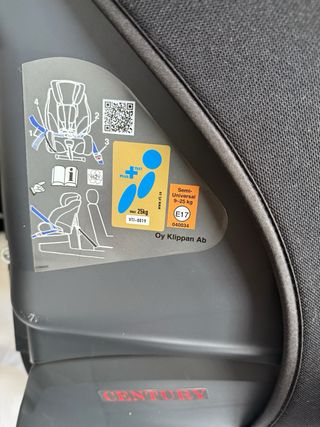 Silla coche Klippan Century contramarcha