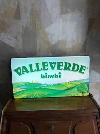Insegna Valleverde Bimbi Vintage