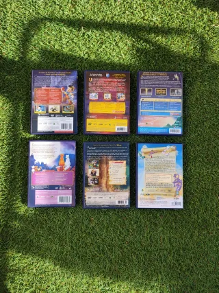 Lote 6 Películas Disney DVD (Español)