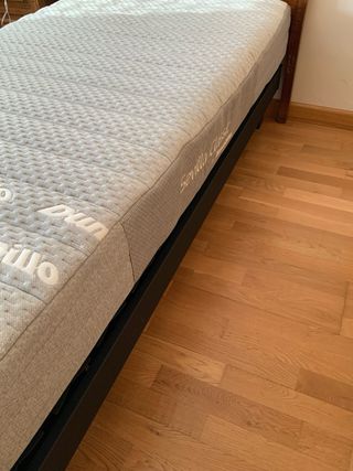 Cama articulada eléctrica wengué