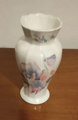 Vaso Aynsley 16cm Porcellana Fiori