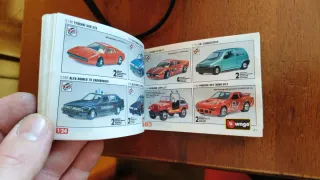 Catalogo Modellini Auto Burago 1994