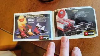 Catalogo Modellini Auto Burago 1994