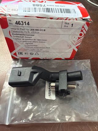 Sensor de posición cigüeñal Febi 46314 VW-Audi