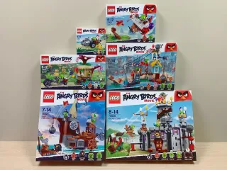 LEGO THE ANGRY BIRDS LOTE 6 SET COLECCIÓN COMPLETA