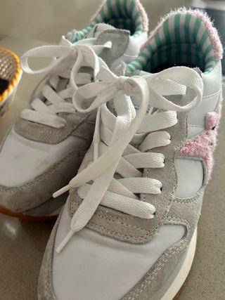 Bambas Sun 68 grises y rosas